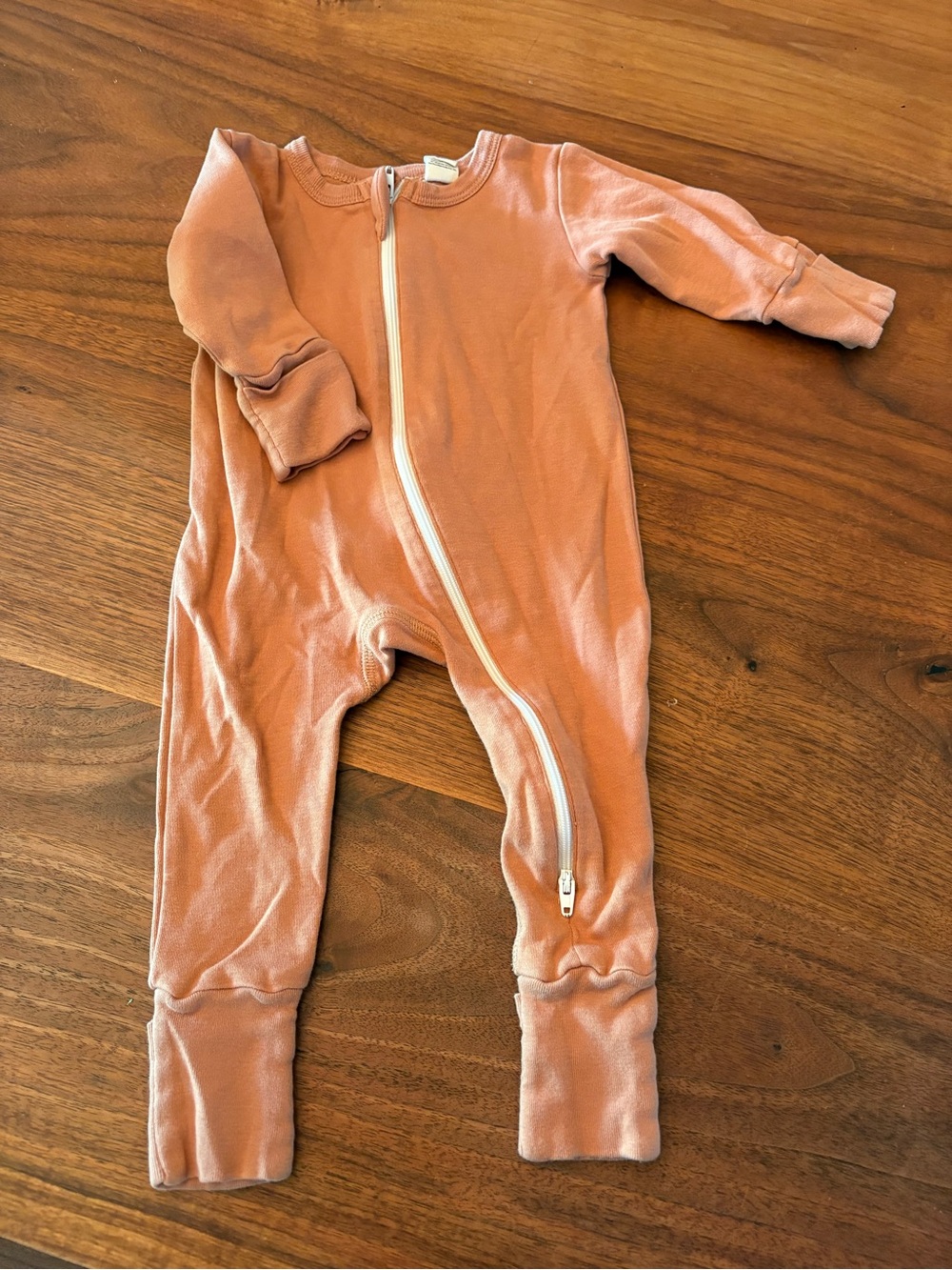 Parade Organic Baby Romper One piece Double zip sleeper Unisex 3-6M